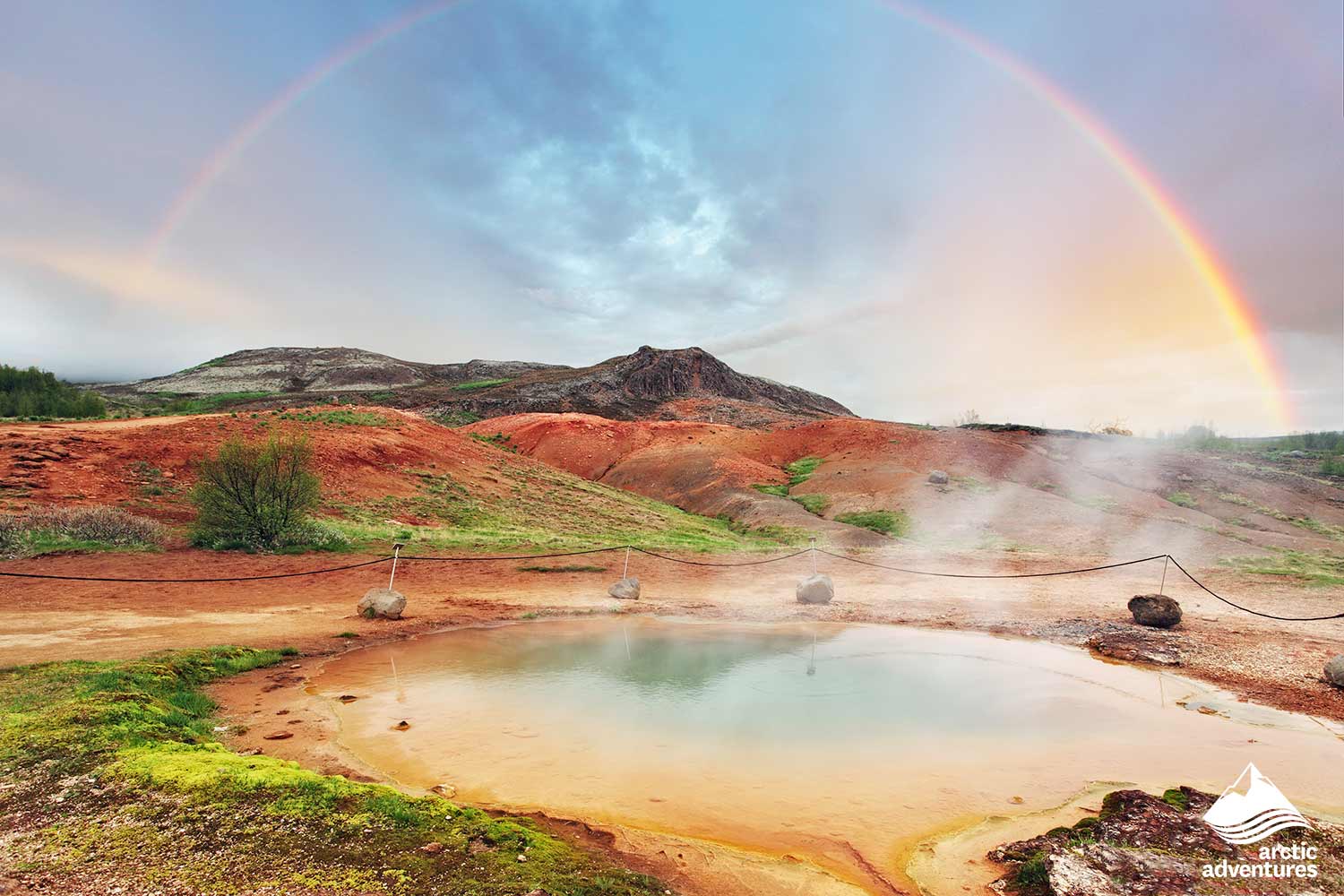 Geysir Stokkur Geothermal Area in Iceland