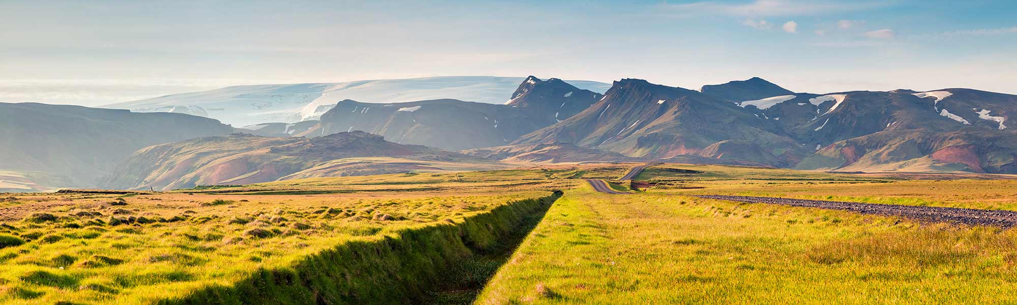 7 Travel Trends In Iceland In 2024 Arctic Adventures   H Panoramic View Iceland Fields Summer Sunset Sunrise Mountain Range South Coast 