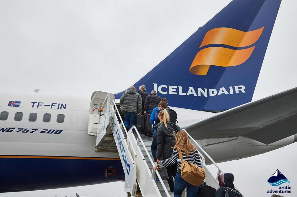 Icelandair Airplane Boarding Group 