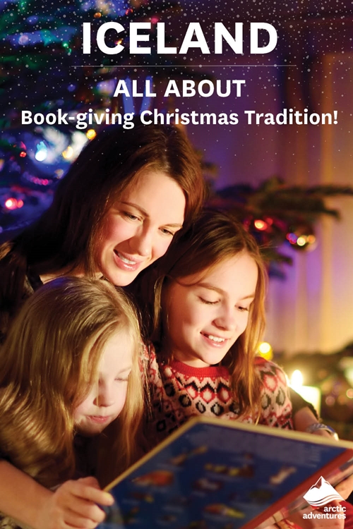 book giving Christmas eve tradition in Iceland