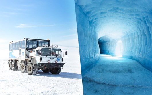 Expérience De La Grotte De Glace De Langjokull