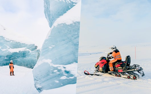 Snowmobile & Ice Cave Tour In Iceland