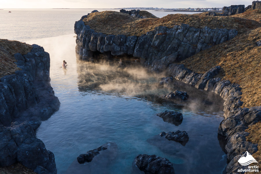 Sky Lagoon in Iceland