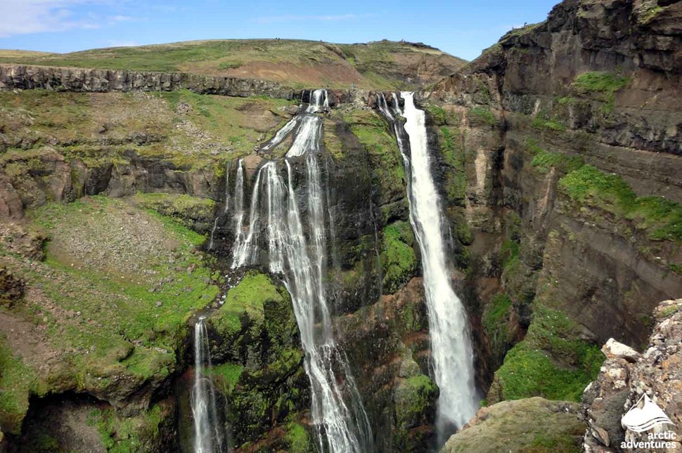 Glymur Waterfall in Iceland