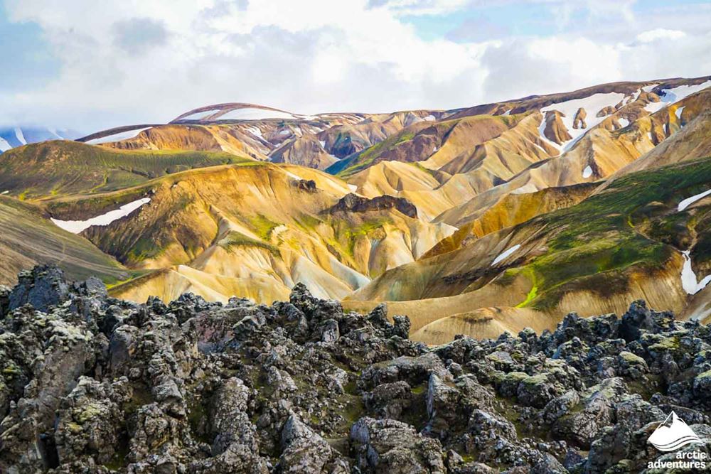 Landmannalaugar Mountains in Iceland