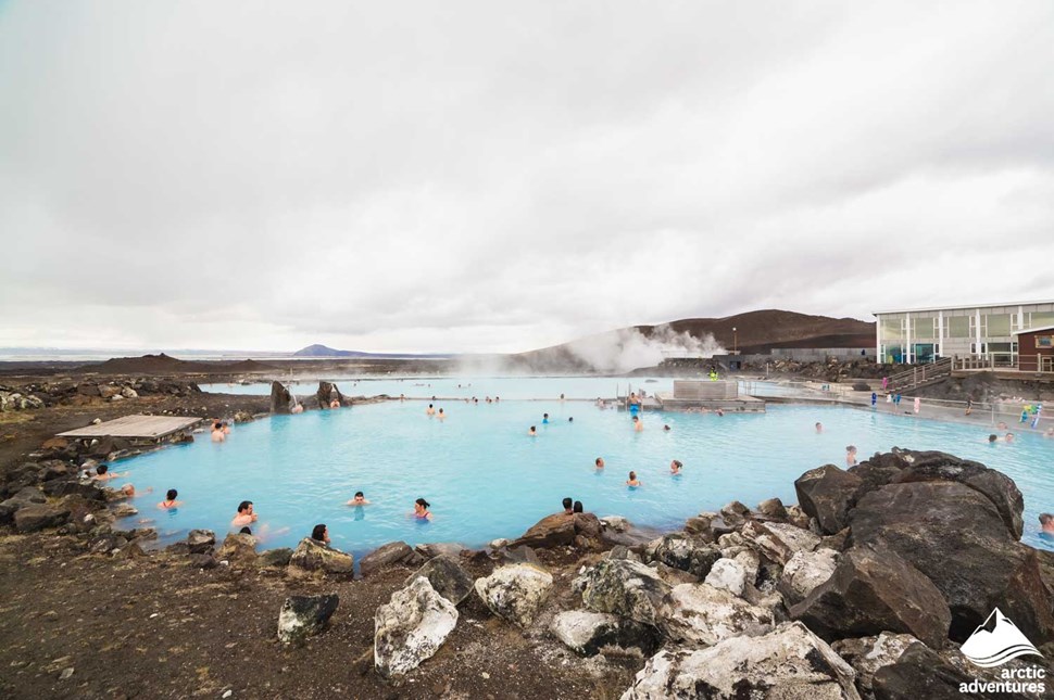 Pool of Myvatn Nature Baths in Iceland