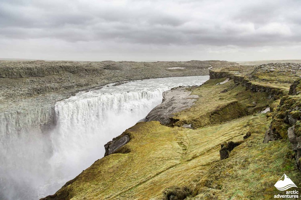 Dettifoss Waterfall in North of Iceland