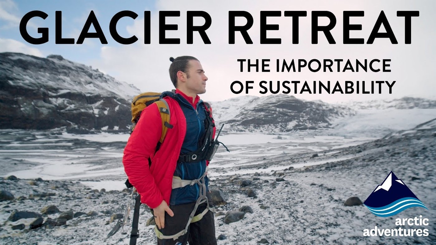 Glacier Guide Discusses Glacier Retreat | Sólheimajökull Glacier