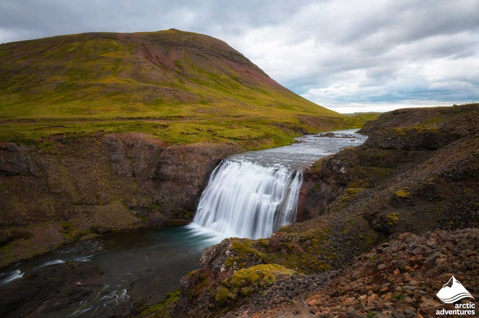 Thorufoss Waterfall in Iceland
