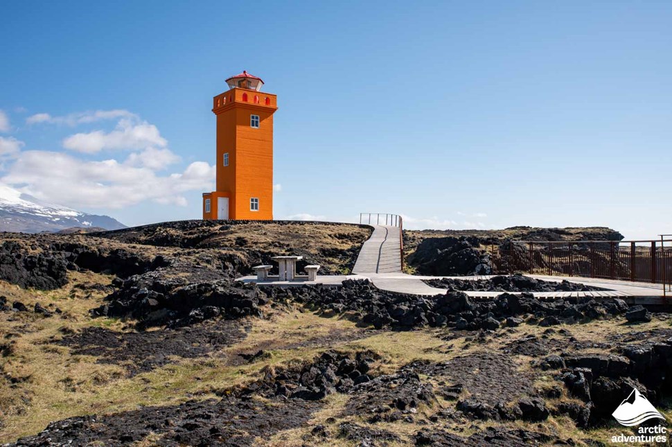 Svortuloft Lighthouse in Iceland