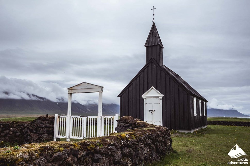 Black Church Budir in Iceland