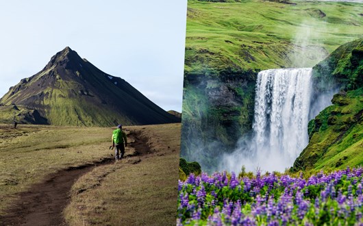 Trekking vs. Sightseeing in the Icelandic Highlands Trekking vs. Sightseeing in the Icelandic Highlands