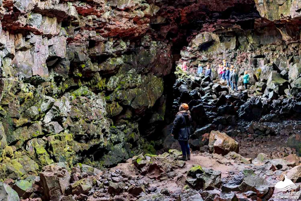 Guided Tour in Lava Cave