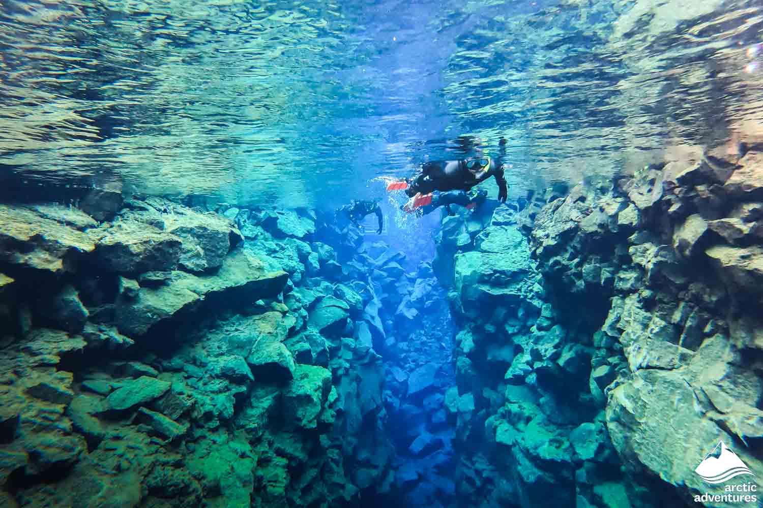 Snorkeling Between Tectonic Plates