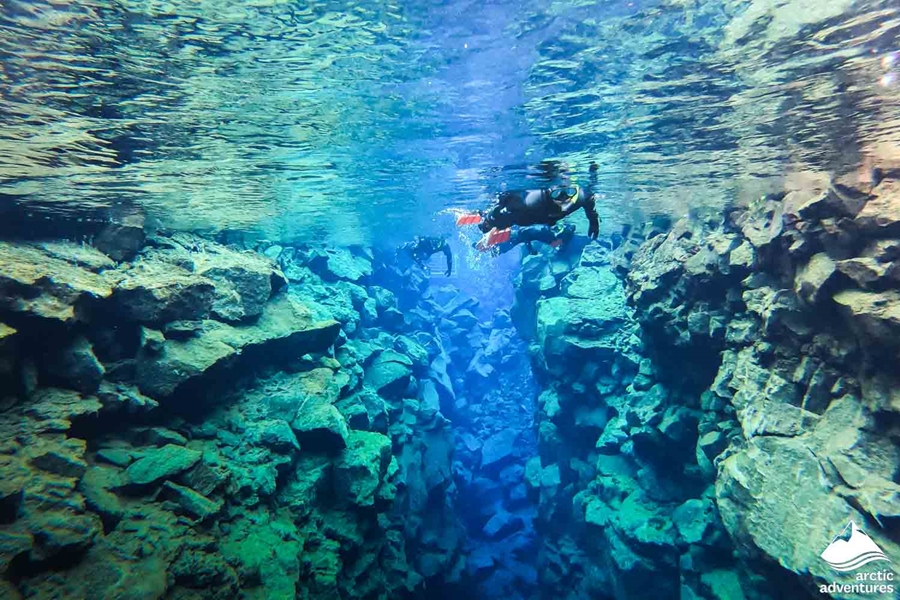 Snorkeling Between Tectonic Plates