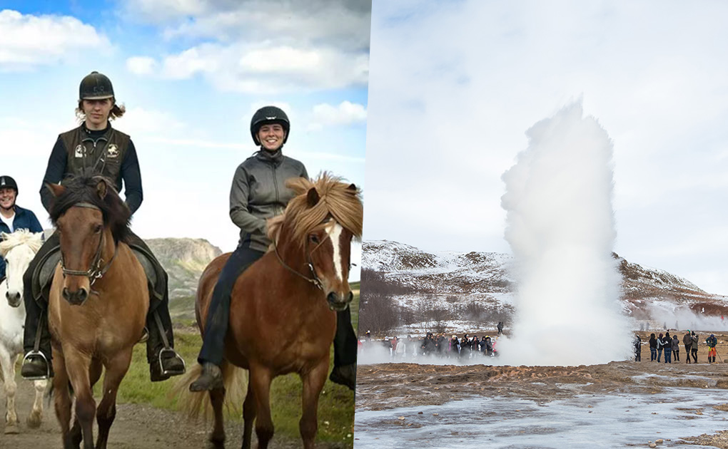 Golden Circle & Horse Riding Arctic Adventures