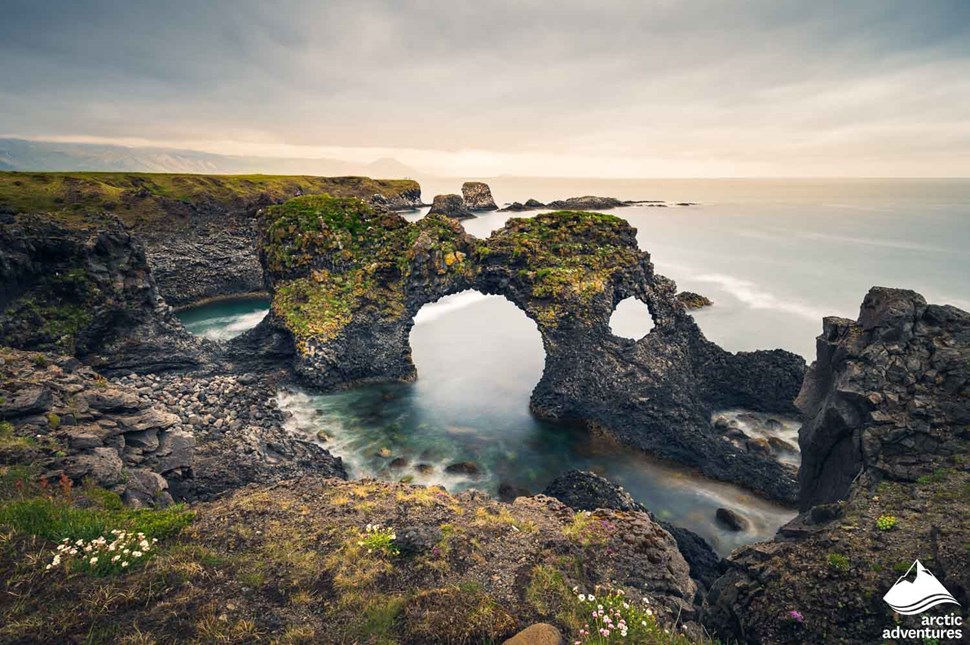 Gatklettur Arch Rock in Iceland
