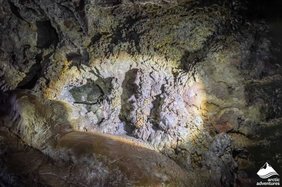 Lava Rocks at Vatnshellir Lava Tube