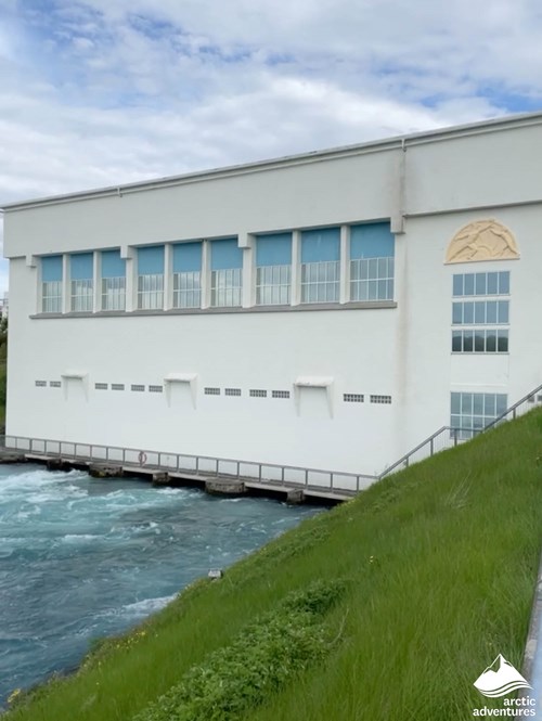 Ljosafoss Hydropower Station in Iceland