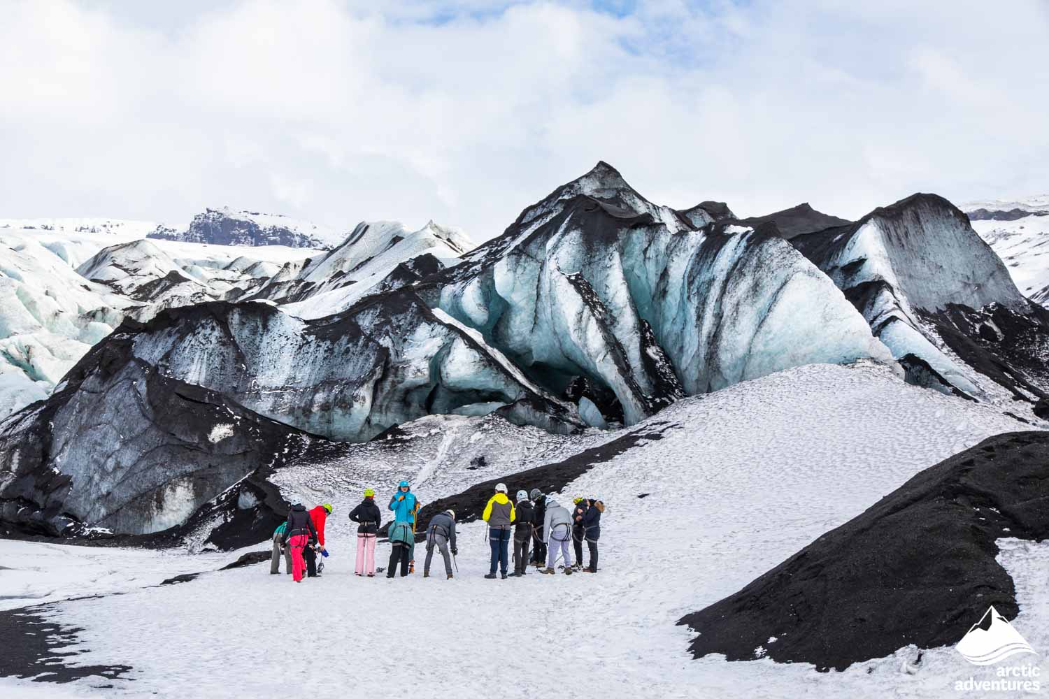 Guided Glacier Hiking at Solheimajokull
