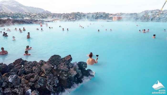 Blue Lagoon Geothermal Pool in Iceland