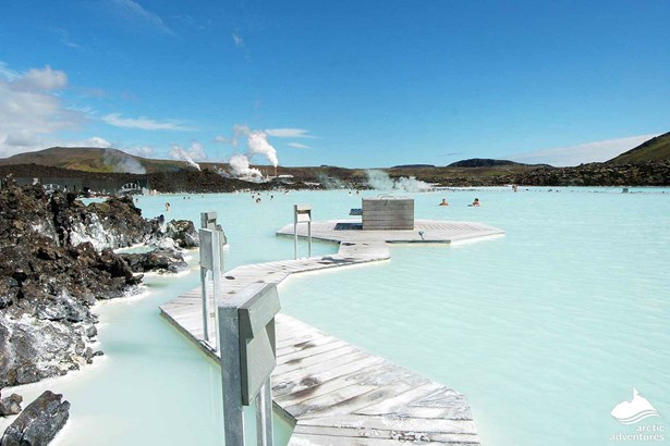Geothermal Pool Blue Lagoon in Iceland