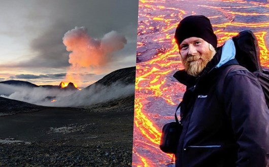 Daníel Páll Jónasson and his life-long fascination with Icelandic volcanoes