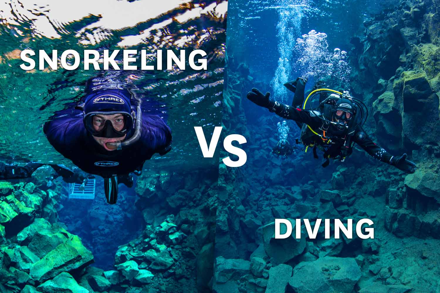 Wetsuit vs Drysuit in Scuba Diving – The Differences between the