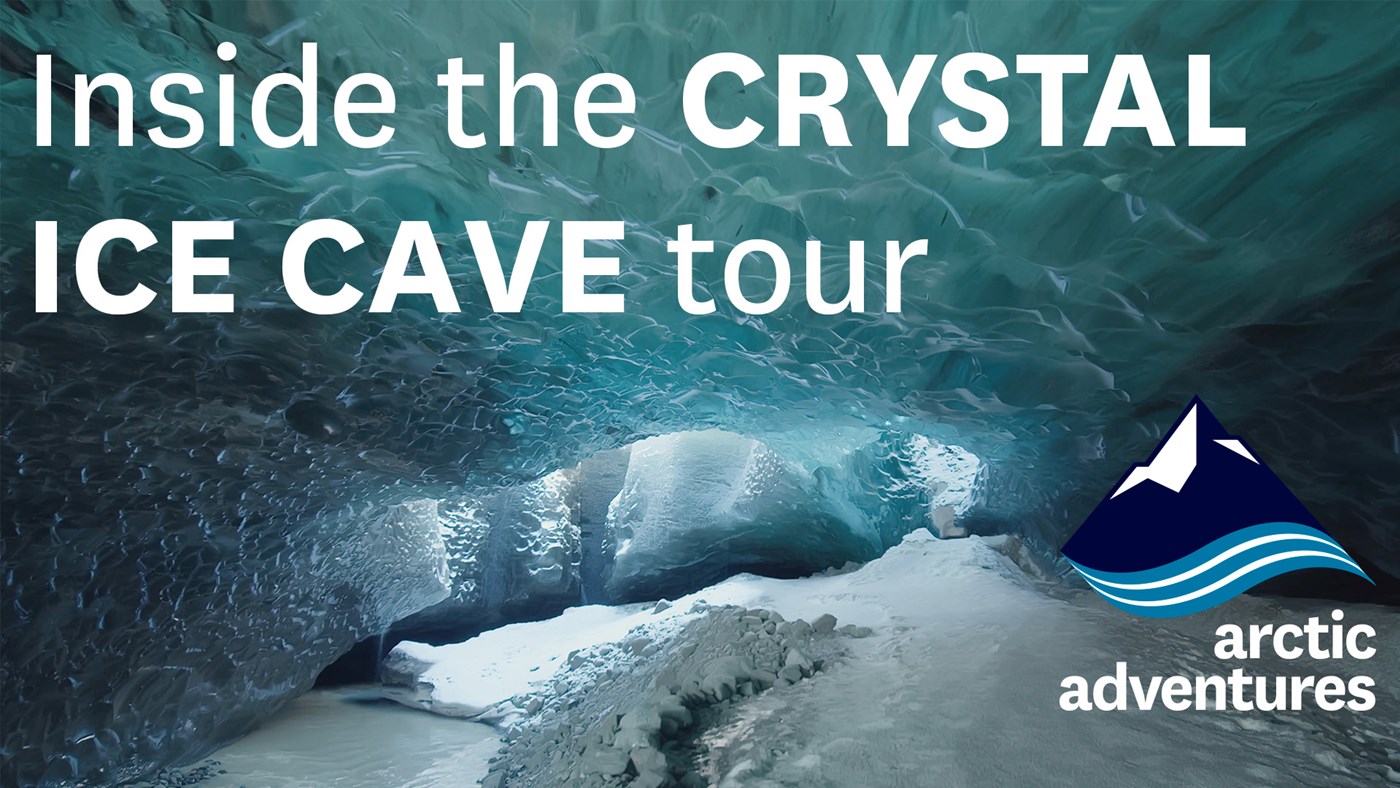 Inside the Crystal Ice Cave Tour