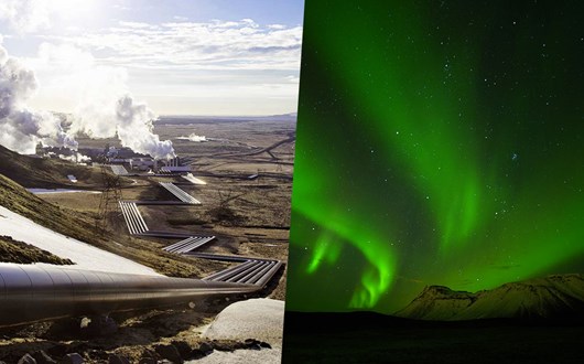 Golden Circle, Geothermal Energy & Northern Lights Tour