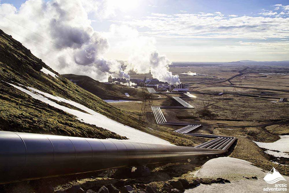 Hellisheidi Geothermal Power Infrastructure