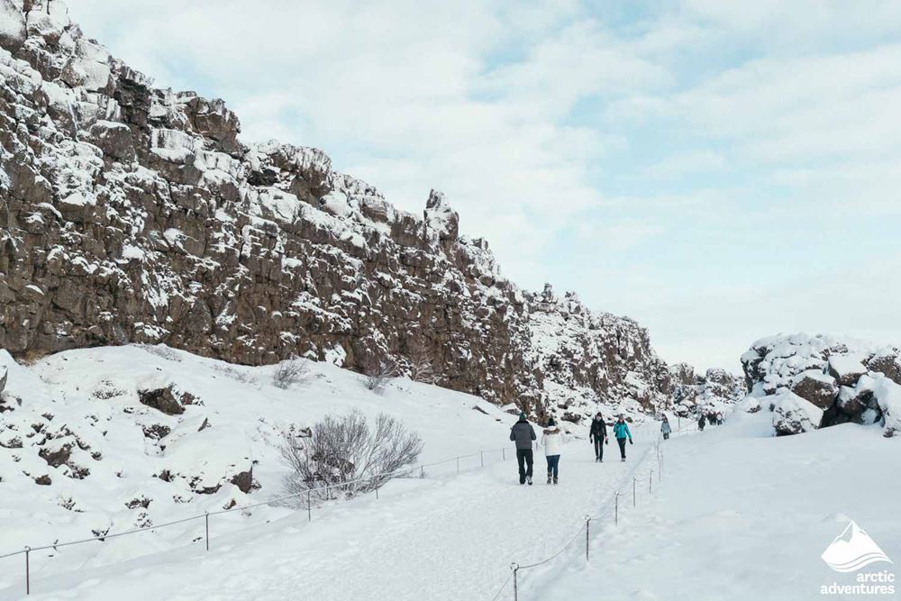 Thingvellir National Park during Winter