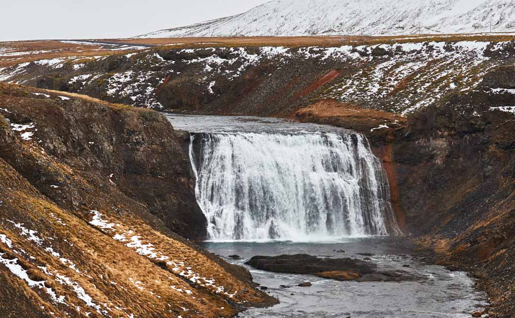 Thorufoss Waterfall