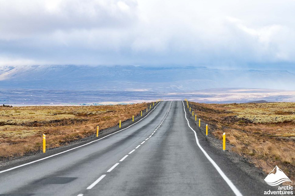 Highway Road 37 in Iceland