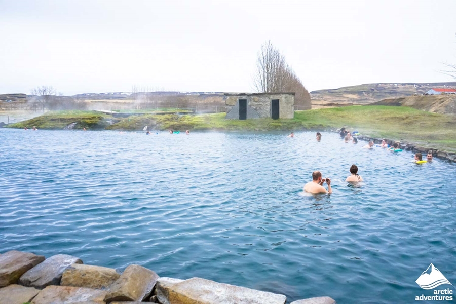 Natural Geothermal Pool Secret Lagoon