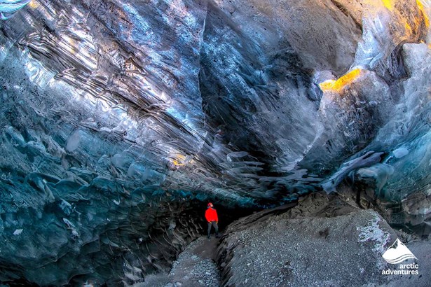 Cave in Glacier Ice Cave