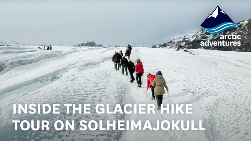 Inside the Glacier Hike Tour in Solheimajokull | Arctic Adventures
