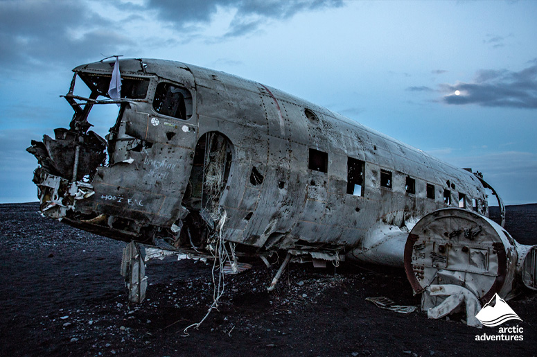 Plane Crash at Solheimasandur Beach in Iceland