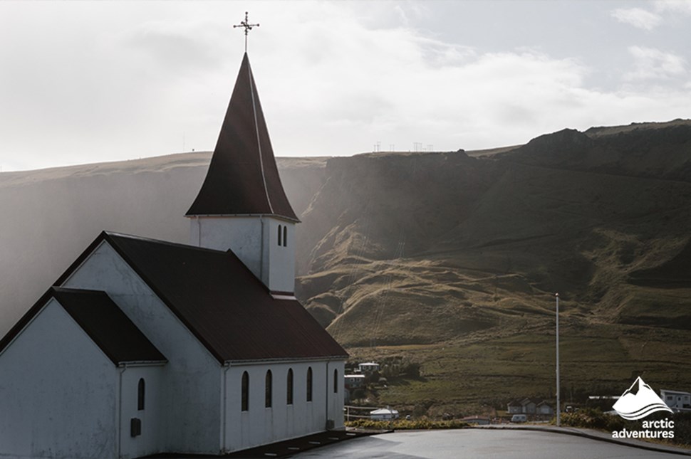 Vik Town Church in South Iceland