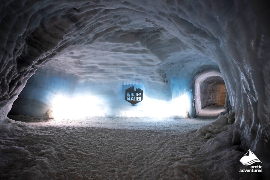 Into The Glacier Ice Tunnel