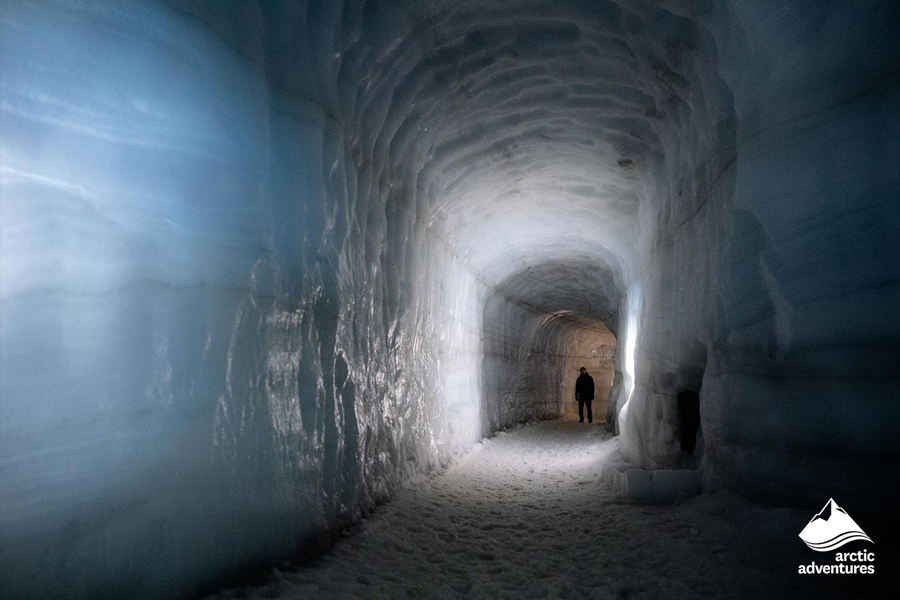Man Made Ice Tunnel