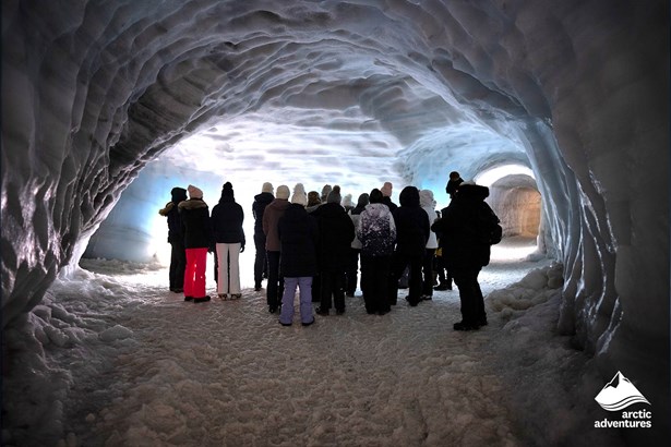 Guided Tour in Ice Tunnel Iceland