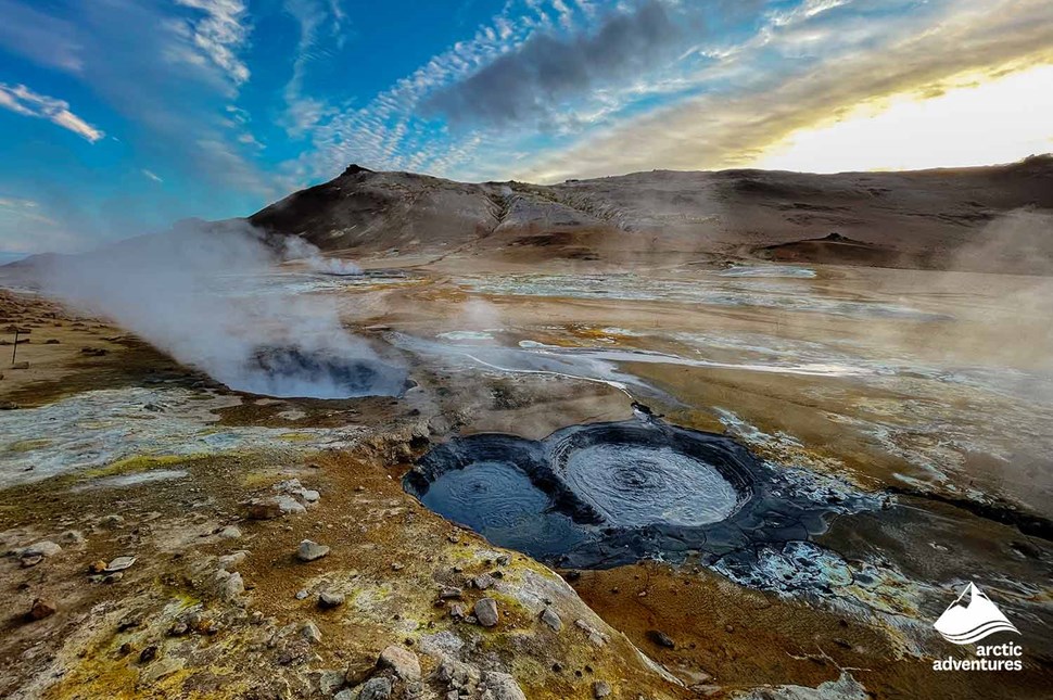 Namaskard Hot Springs in Iceland