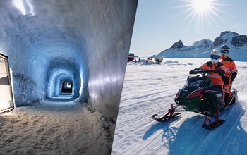 Ice Tunnel & Glacier Snowmobile
