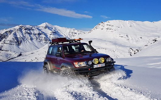 Tour Im Super Jeep Auf Dem Vatnajökull