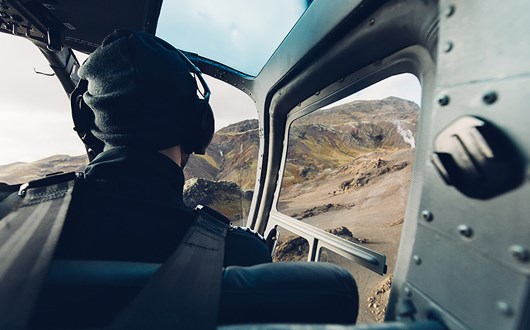 Helikoptertour über Reykjavíks Gipfel