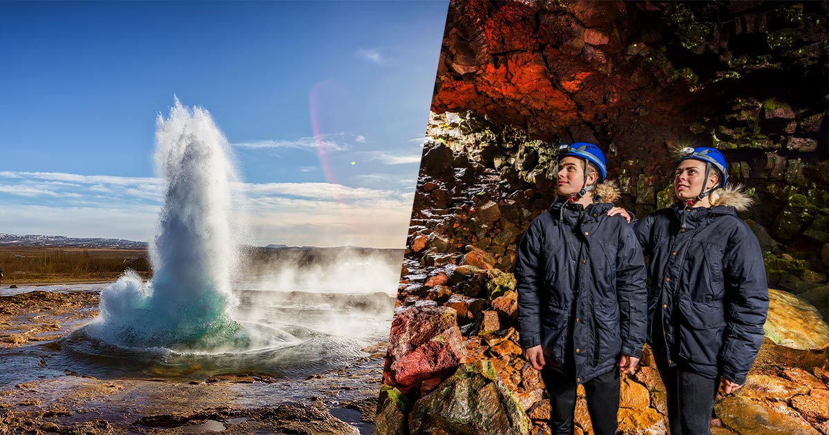 Iceland's Golden Circle & Lava Cave Tour | Arctic Adventures