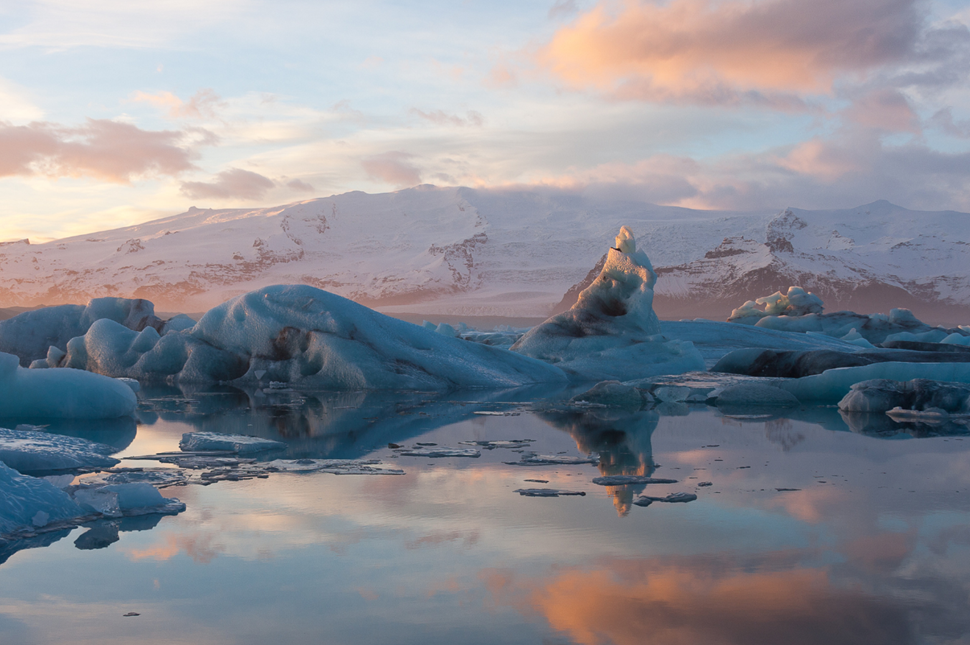 Ice Glacier Lagoon in Iceland