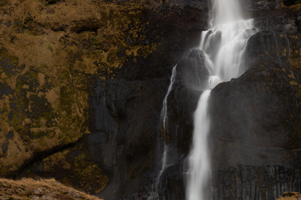 Bjarnarfoss Waterfall in Iceland