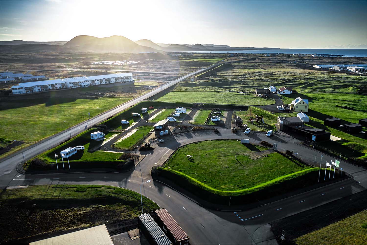 Grindavik Campsite in Coastal for Icelandic Adventure Seekers